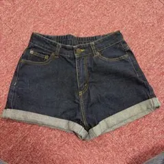 INGNI デニムショートパンツ Mサイズ ダークブルー