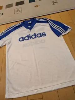 オールドadidasゲームシャツビッグトレフォイル