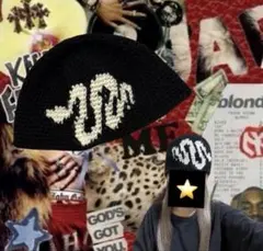 ビーニー ニット帽 クロシェハット クラッシャーハット