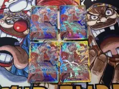 【ワンピースカード】モンキー・D・ルフィ OP05-119 SEC 4枚セット