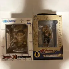 ワンピース フィギュア 一番くじＢ賞エース ・Ａ賞白ひげセット