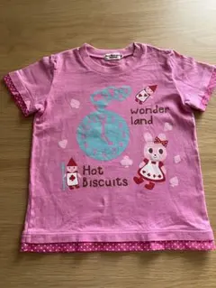 美品　ホットビスケッツ　100 ミキハウス Tシャツ　トップス　うさこ　アリス