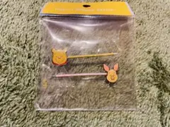 プーさん ピグレット ヘアピン 2個セット