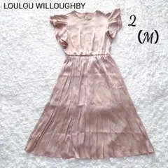 Loulou Willoughby　プリーツ　ワンピース　フリル　オケージョン