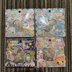 新品！あわわちゃん　ハムハムカフェ　キラウサ　おはじきシール　ポップマジック