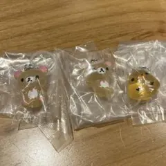 リラックマ クリアマスコットチャーム めじるしアクセサリー ガチャ