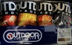 OUTDOOR PRODUCTS ボクサーパンツ 4枚セット Mサイズ フルーツ
