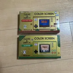 Game & Watch スーパーマリオブラザーズ ゼルダの伝説 セット