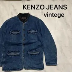 KENZO デニムジャケット Mサイズ ライトブルー - メルカリ
