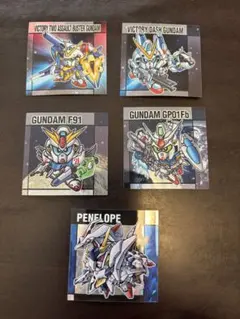 元祖SDガンダムスナック2 5枚セット