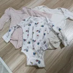 長袖　ロンパース肌着　80センチ