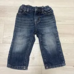 【美品】babyGAPダークブルーデニムパンツ サイズ80