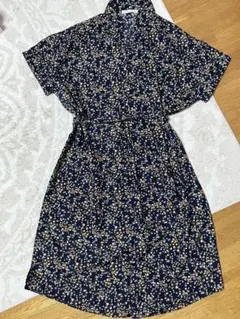 E hyphen world gallery 花柄ワンピース