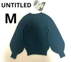 신품처럼 Untitle UNTITLED 니트 사이즈 M 그린