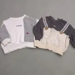 Cottoli★トレーナー2着セット
