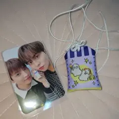 ATEEZ 2006 ファンミ お守り トレカ セット ソンファ ユノ ラキドロ
