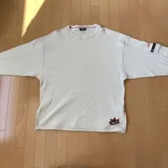 adidas M ホワイト 長袖ニット