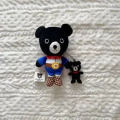 【ミキハウス　ダブルビー】ぬいぐるみ　大小　2体セット　未使用品！