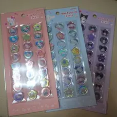 サンリオ　おはじき風シール