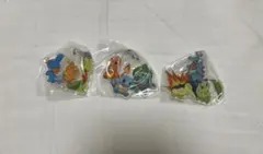 ポケットモンスター旅立ちの3匹アクリルス イング ガチャガチャ 3点セット