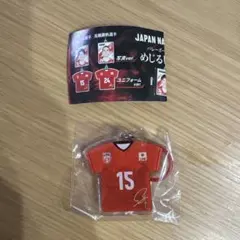 【匿名配送】バレーボール男子日本代表　めじるしチャーム　ガチャガチャ　甲斐選手
