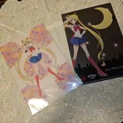 セーラームーン A5クリアファイル 2枚セット