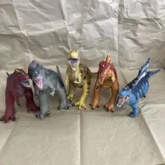 フェバリット社恐竜ソフトビニルフィギュア 5体セット