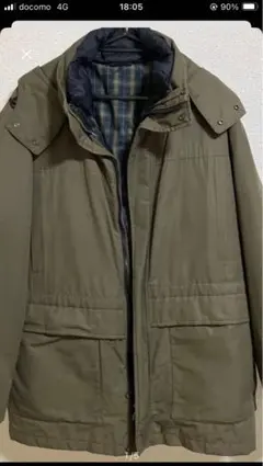 マクレガーダウンジャケット2WY カーキカラー　Lサイズ