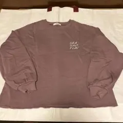 WEGO SEA SALT FLAV トレーナー M パープル