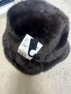 新品エイチアンドエムH&Mファー帽子