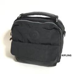 KIPLING キプリング ブラック スクエア ハンドバッグ 3way