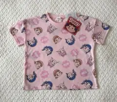 新品未使用 ぺこちゃんTシャツ ピンク 100cm