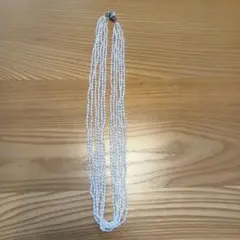 ✨美品✨6連淡水パールネックレス✨SILVER刻印あり
