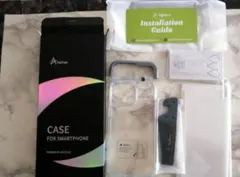 iPhone 12 Pro/12 専用保護ガラス2枚クリアケースセット枠ヘラ付き