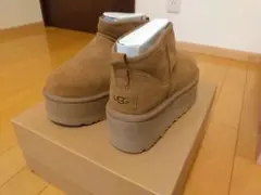 UGG プラットフォームブーツ 24㎝ クラッシック ウルトラミニ
