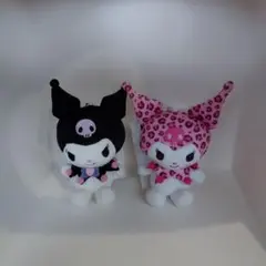 しまむら × サンリオ ～ クロミ チャーム キーホルダー２体セット