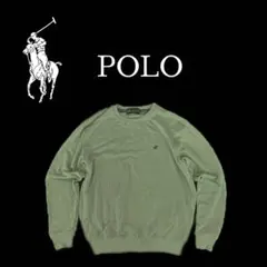 00'sラルフローレン/スウェット/長袖/古着/メンズ/ワンポイント/刺繍/