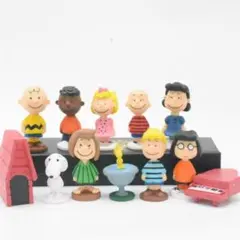 スヌーピーフィギュアセット ウッドストックチャーリーブラウン PEANUTS