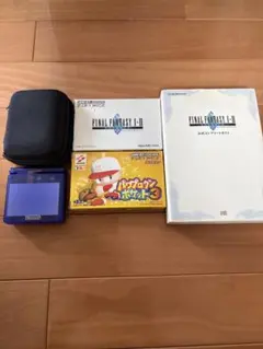 ゲームボーイアドバンスSP(クリアパープル) ソフトセット