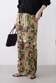 ドゥーズィーエムクラス 新品 タグ付き ワイドパンツ グリーン サイズ 