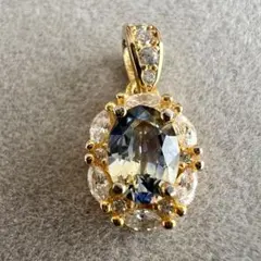 スリランカ産　バイカラーサファイア　ネックレス