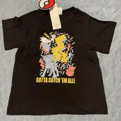 ポケモン Tシャツ ブラック 110