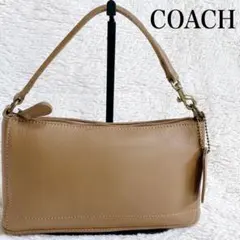 オールドコーチ COACH グラブタンレザー アクセサリーポーチ ワンショルダー