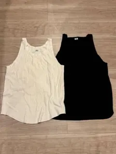 reddish brown タンクトップ