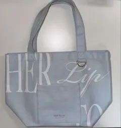 Herlipto 名古屋限定 トートバッグ baby blue ハリプ - メルカリ