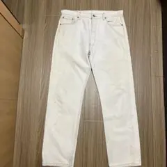 Levi's501ホワイトデニム