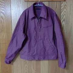 UNIQLO ジップアップ ブルゾン パープル色のサムネイル