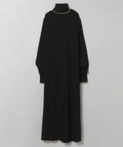 ★JEANASIS ジーナシス リブタートルニットワンピース