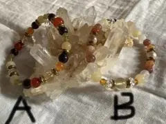 天然石のブレスレット