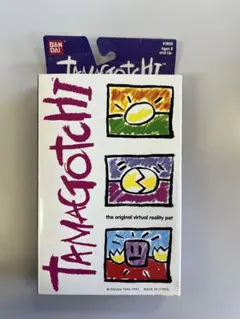 バンダイ 英語版 たまごっち パープル ピンク 未使用品